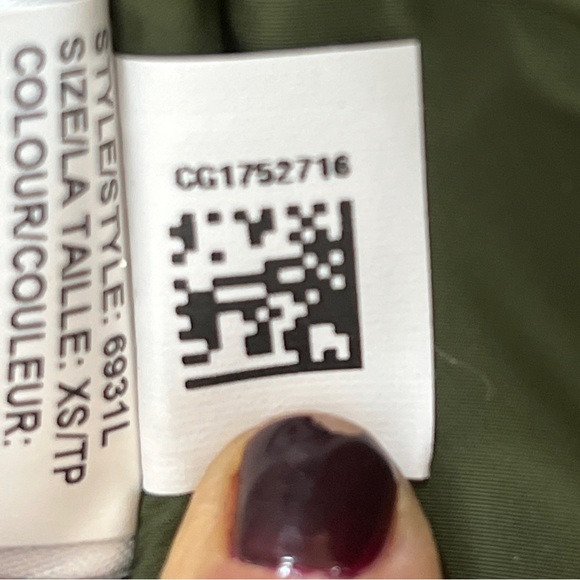 Canada Goose Black Label Hybridge Dark Sage Wool Jacket Size XS Nee without tag - Picture 11 of 11